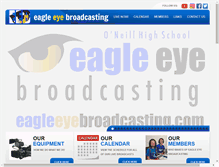 Tablet Screenshot of eagleeyebroadcasting.com